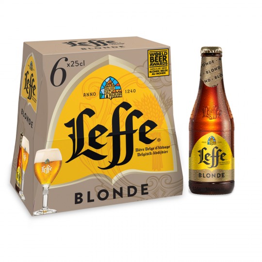 Leffe Biere Blonde 6.60% - 6x25cl